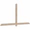 Ekena Millwork Eugene Smooth Timber Gable Bracket, Douglas Fir, 84"W x 42"H x 1 1/2"D x 3 1/2"F, 12/12 Pitch GBW084X42X0204EUG00SDF - alternate 5